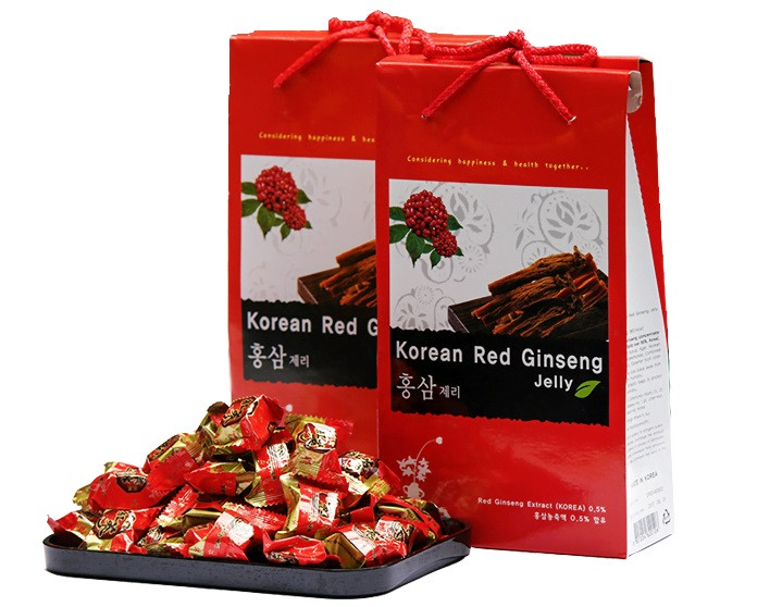 Kẹo dẻo hồng sâm KGS Korean Red Ginseng Jelly