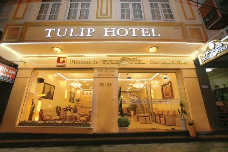 Khách Sạn Tulip Xanh tọa lạc ngay trung tâm thành phố Đà Lạt