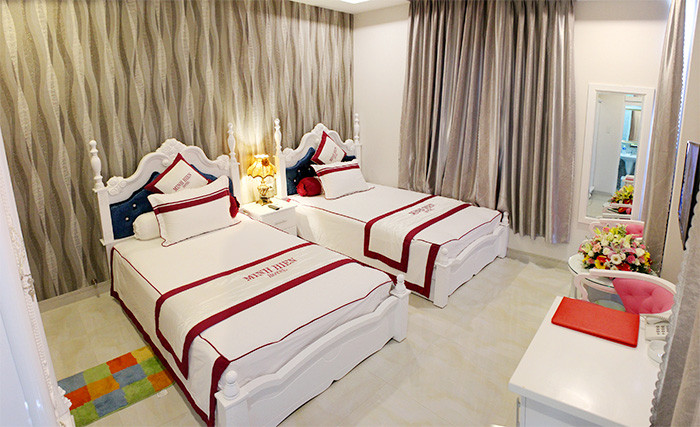 Phòng Deluxe tại Khách Sạn Phan Thiết Minh Hiền Hotel