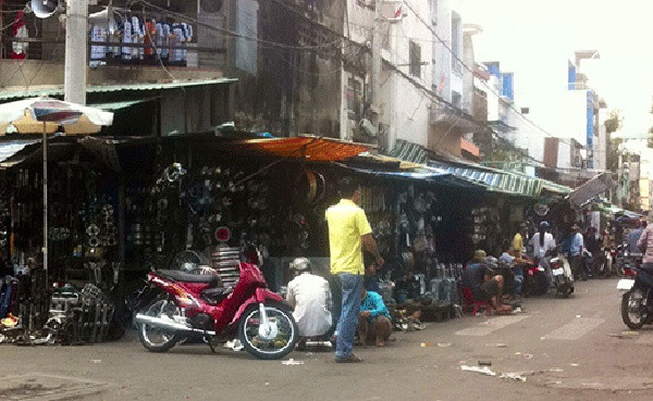 Chợ cửa khẩu Tân Thanh