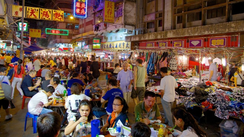 Chợ đêm phố Temple, Hong Kong