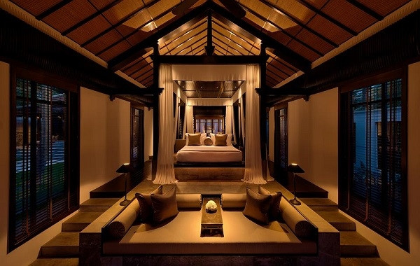Biệt thự một phòng ngủ được thiết kế tỉ mỉ tinh tế và sang trọng