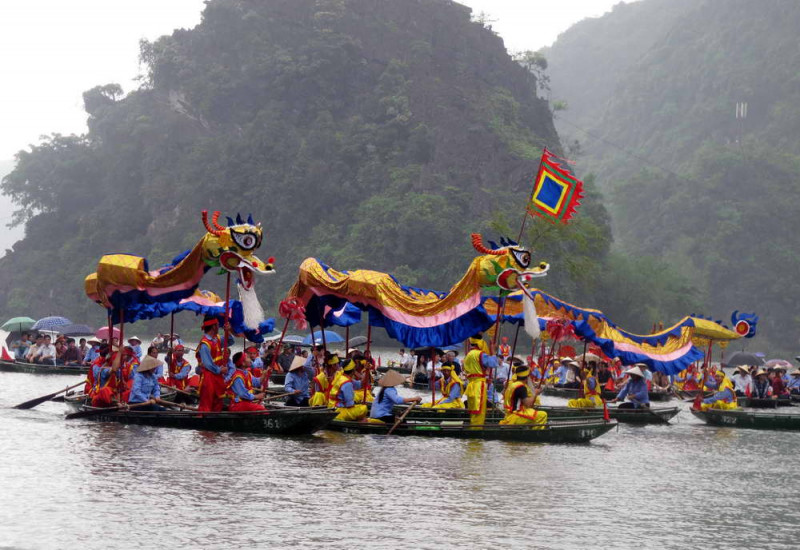 Ninh Bình được biết đến với nhiều lễ hội nổi tiếng