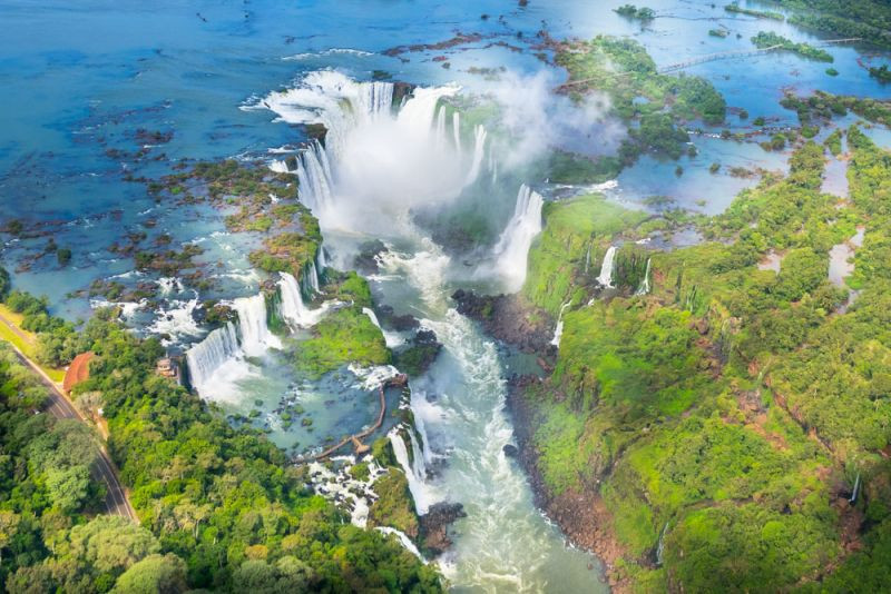 Vẻ đẹp hùng vĩ của thác Iguazu