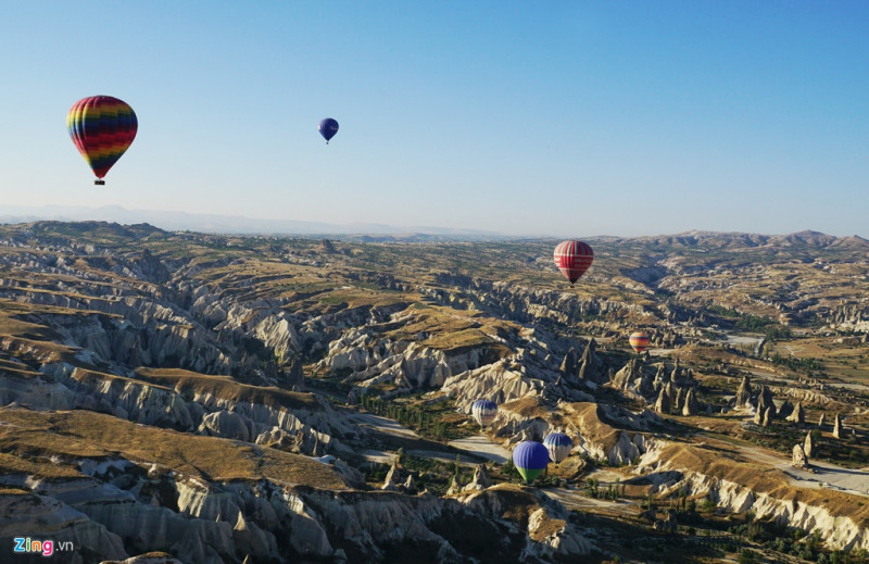 Thành phố khắc trong đá Cappadocia, Thổ Nhĩ Kỳ