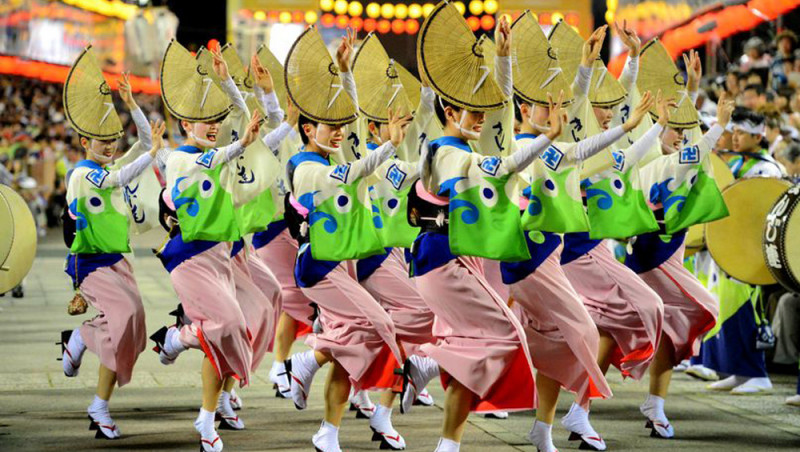 Lễ Hội Awa Odori Matsuri