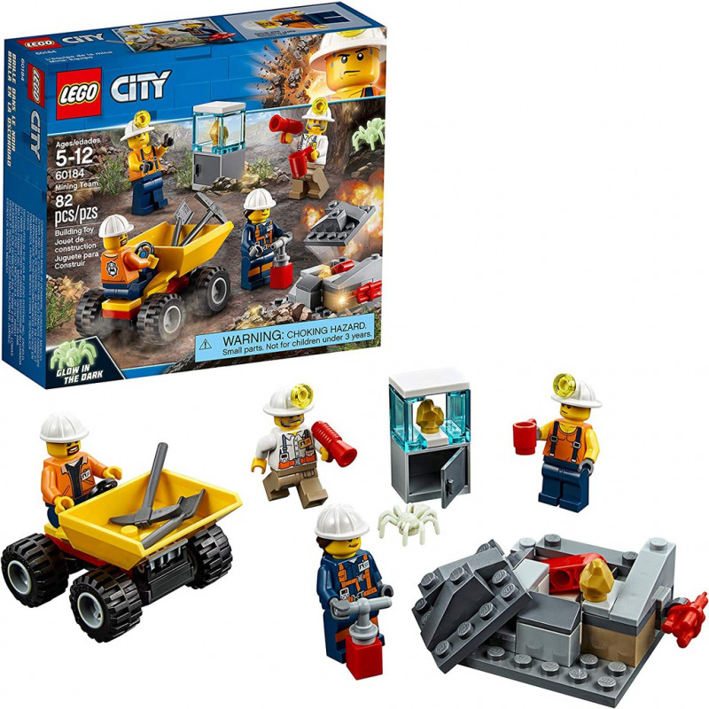 Đội khai thác khoáng sản LEGO CITY - 60184