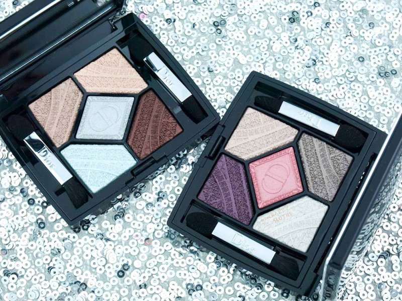 2 bảng màu mắt của Dior 5 Couleurs Skyline được yêu thích nhất