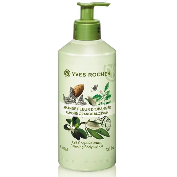 Yves rocher olive petit grain relaxing bath lotion