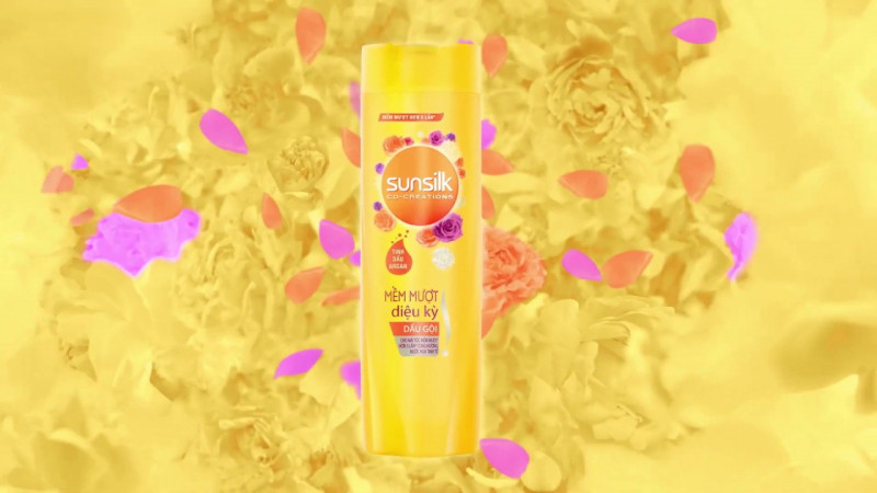 Dầu gội Sunsilk mềm mượt diệu kỳ