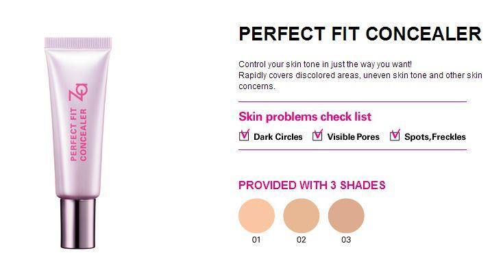 Za Perfect Fit Concealer