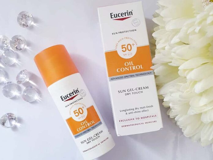 Kem Chống Nắng Eucerin Sun Gel-Creme Oil Control Dry Touch SPF 50+