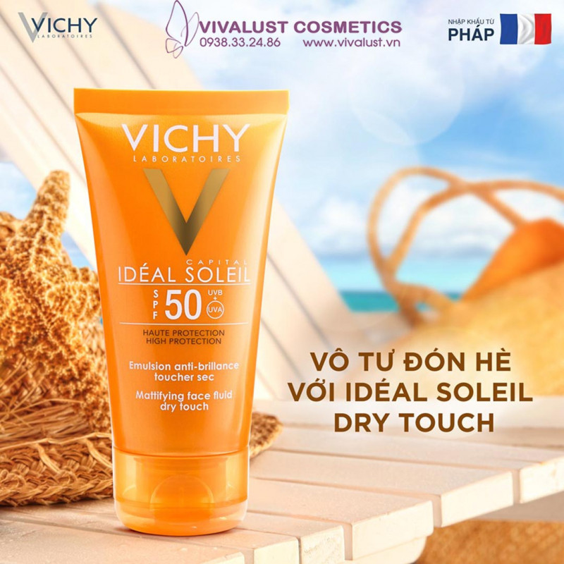 khả năng đánh bật tia UV của kem chống nắng ﻿﻿Vichy Ideal Soleil cực tốt, gần đạt đến mức tối đa.