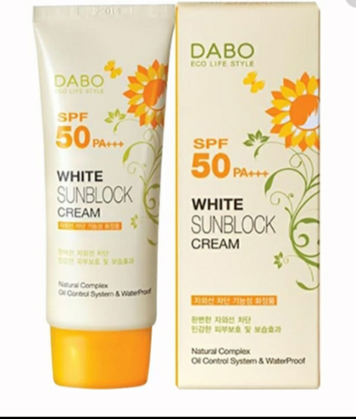 Kem Chống Nắng DABO White Sunblock Cream SPF50 PA+++