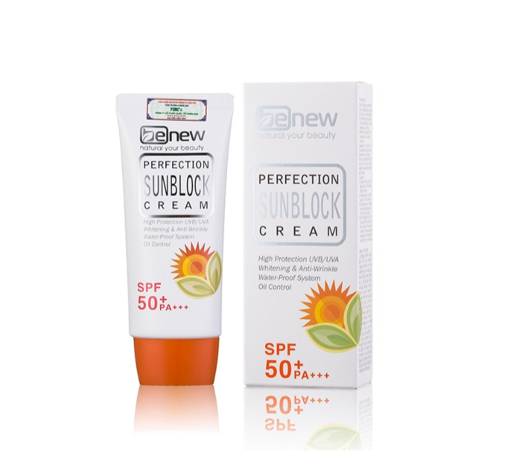 Kem Chống Nắng Trắng Da Benew Perfection Sunblock Cream SPF 50 PA+++ (50ml)