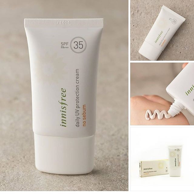 Kem chống nắng Innisfree Daily UV Protection Cream No Sebum SPF 35 PA+++