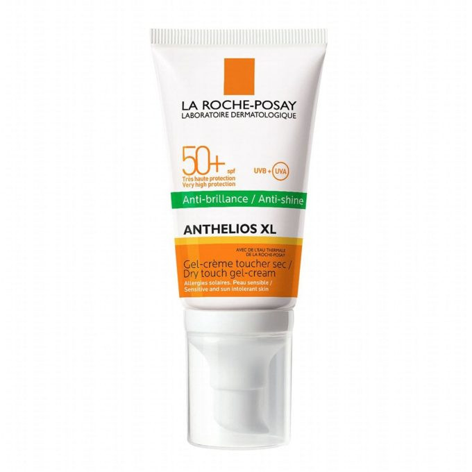 Kem chống nắng giúp kiểm soát bóng nhờn và bảo vệ da trước tác hại của tia UVB & UVA SPF 50+ La Roche Posay Anthelios Dry Touch 50ML