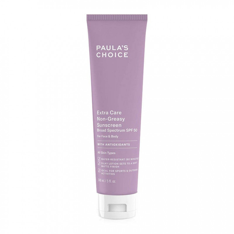 Kem chống nắng siêu chịu nước Paula's Choice Extra Care Non Greasy Sunscreen SPF50 ﻿148ml