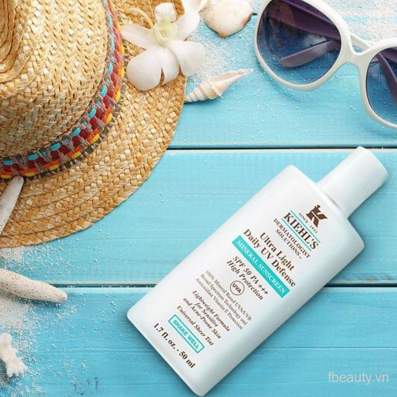 Kem Chống Nắng Cho Da Mụn Kiehl's Ultra Light Daily UV Defense Mineral Sunscreen SPF 50 PA+++