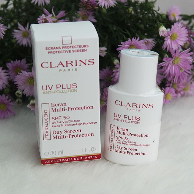 Kem chống nắng Clarins UV Plus Anti-Pollution Rosy Glow Pháp