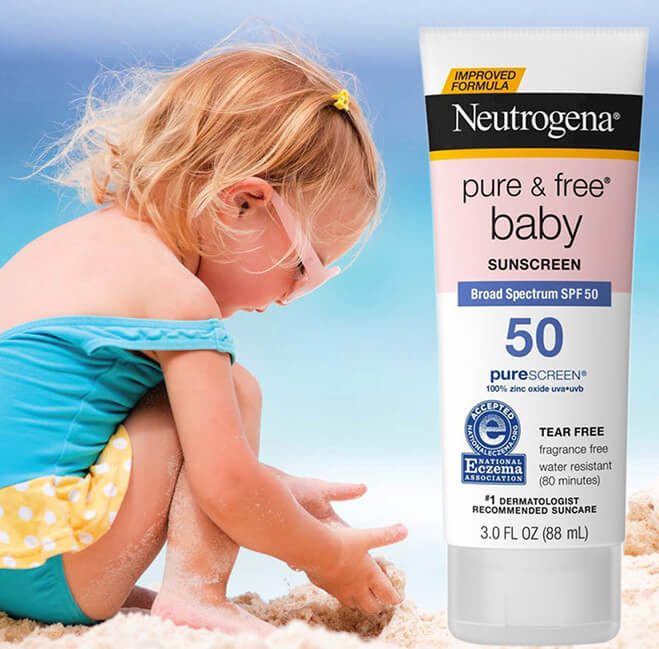 Kem chống nắng Neutrogena Pure & Free Baby Sunscreen