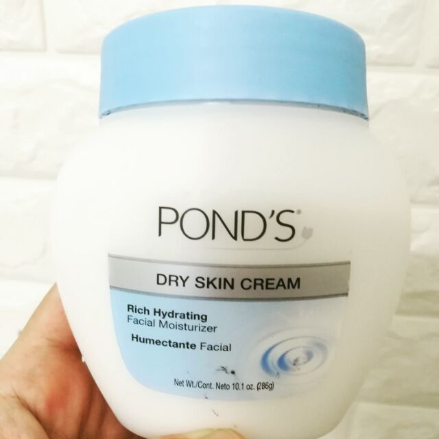 Kem dưỡng thể giữ ẩm da mặt Pond's Dry Skin Cream 286g