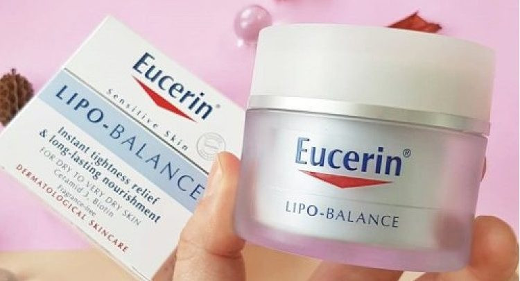 Kem Dưỡng Ẩm Cho Da Khô Và Nhạy Cảm Eucerin Lipo Balance (50ml)