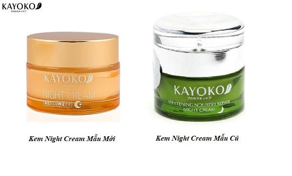 Kem dưỡng da trị nám ban đêm Kayoko Night Cream mới