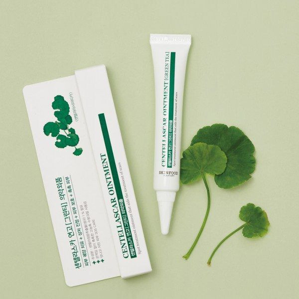 Kem trị thâm Skinfood Centellascar Ointment Green Tea