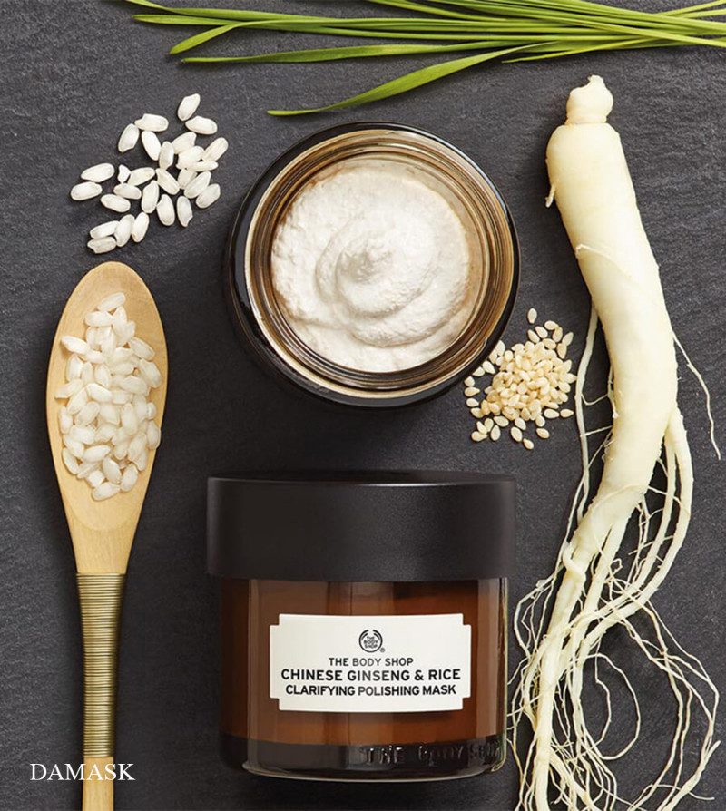 The Body Shop Chinese Gingsen & Rice Mask
