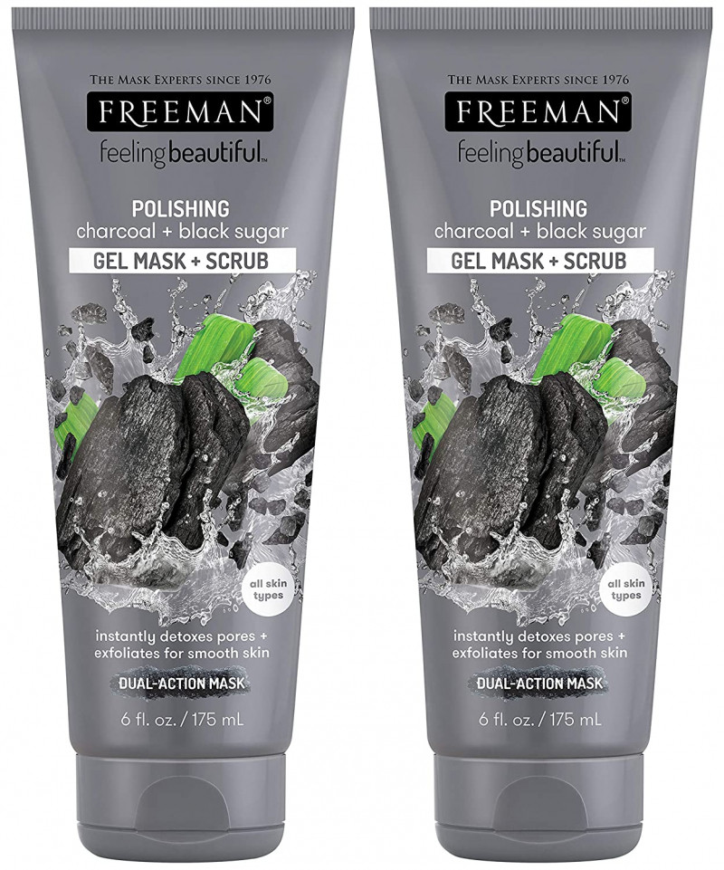 Freeman Charcoal & Black Sugar Polishing Mask