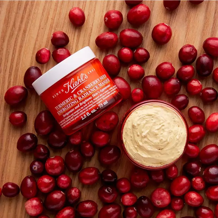 Mặt nạ Kiehl’s Turmeric & Cranberry Seed Energizing Radiance Masque
