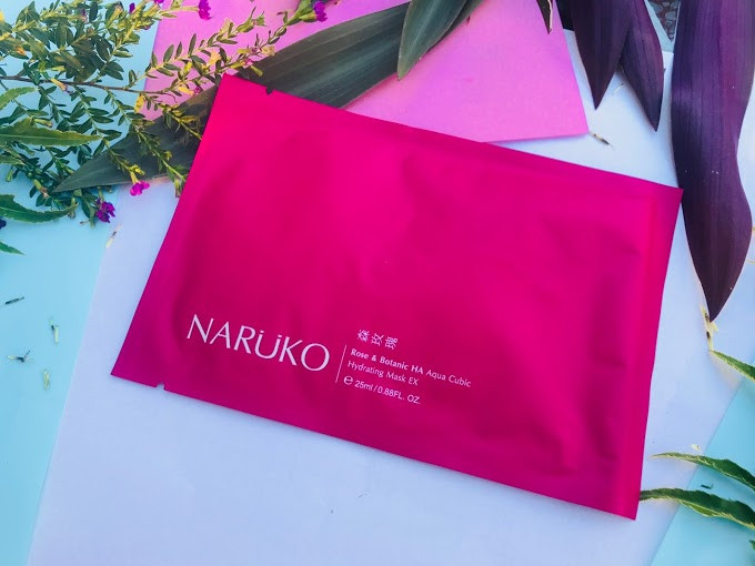 Naruko rose and botanic HA Aqua Cubic Hydrating Mask EX