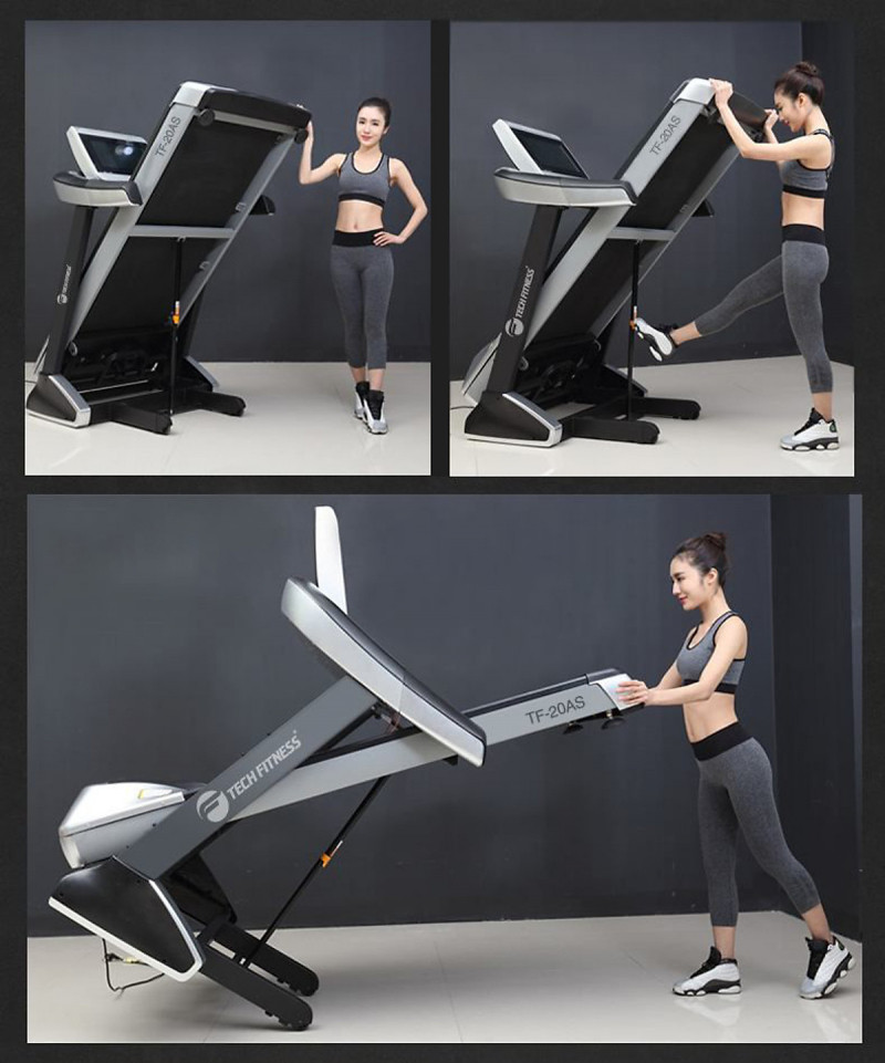 Máy chạy bộ điện Tech Fitness TF-20AS đa năng