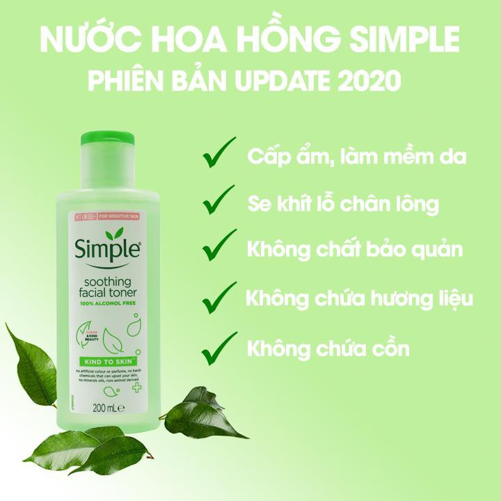 Nước hoa hồng không chứa cồn