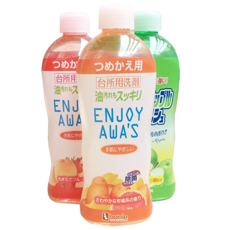 Nước rửa rau củ quả Enjoy Awa's Nhật Bản