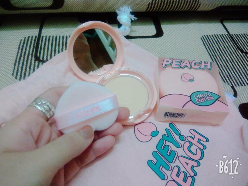 Phấn Phủ Eglips Hey Peach Blur Powder Pact Limited Edition