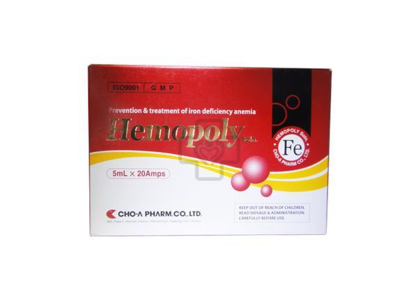 ﻿﻿Hemopoly thuốc sắt dạng ống