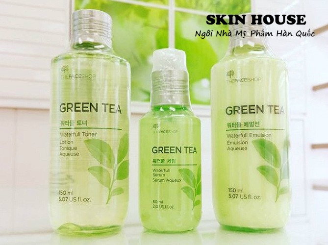 Tinh chất dưỡng trà xanh The Face Shop