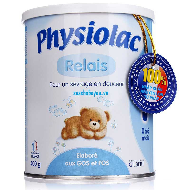 Sữa Physiolac số 1 900g (0 - 6 tháng)