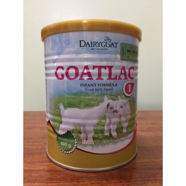 Sữa Dê Goatlac 1 400g (trẻ từ 0-6 tháng)