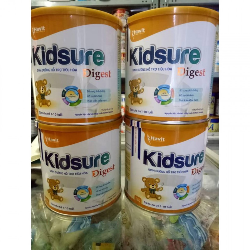 Sữa Kidsure Digest hỗ trợ tiêu hóa 700g (trẻ 1-10 tuổi)