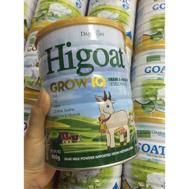 ﻿Sữa dê Higoat Grow IQ