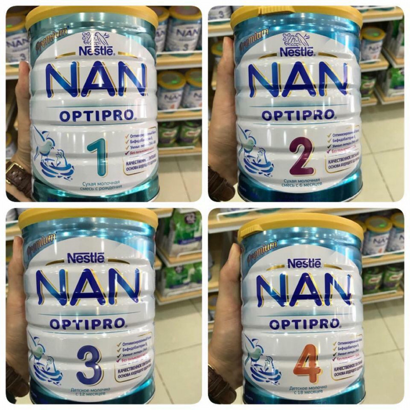 Sữa Nan dành cho trẻ sơ sinh - sữa NAN Optipro