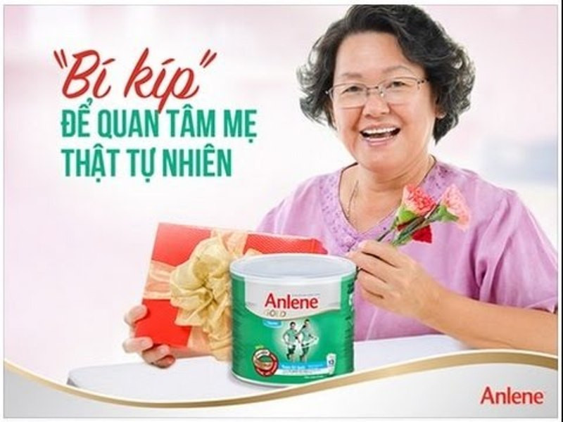 Sữa Anlene là sản phẩm tốt cho người già