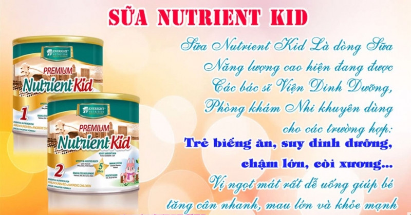 Sữa Nutrient Kid