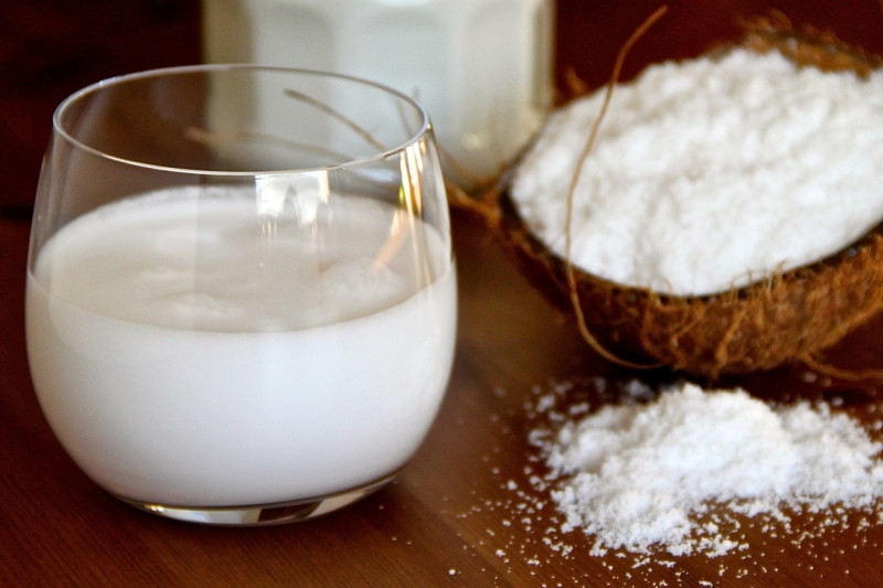 Sữa dừa giúp bạn tăng cân