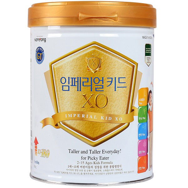 Sữa Bột XO Kid - Namyang Hàn Quốc, 2-15 Tuổi, 800g