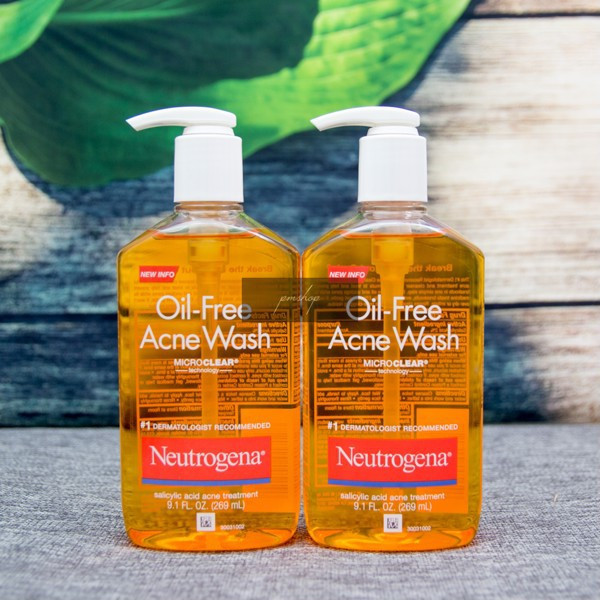 Sữa rửa mặt Neutrogena Oil-Free AcneWash