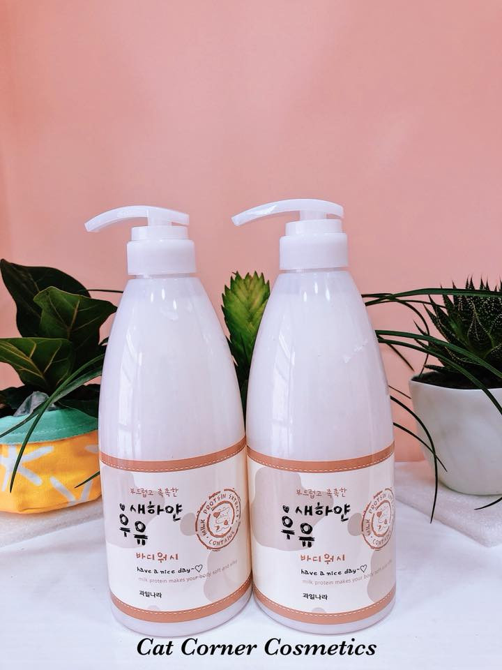 Sữa tắm Welcos White Milk Body Wash